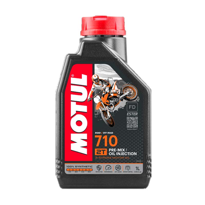 Aceite Motul 710 Sintetico 2T 1Lt