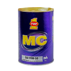 Aceite Top 1 Sintetico 4T 20W-50 1 Lt