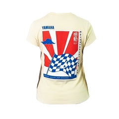 Camiseta Yamaha Kando Beige Fem