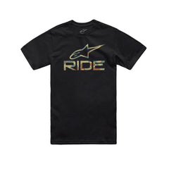 Camiseta Alpinestars Ride 4.0 Camu Negro