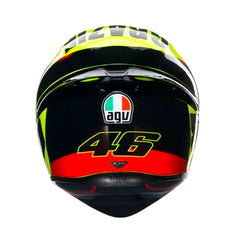 Casco Agv K1-S Grazie_Vale Amarillo Negro 3