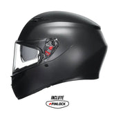 Casco Agv K3 Sv Mono Solid Negro 1