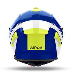 Casco Airoh Spark 2 Chrono Azul Amarillo 3