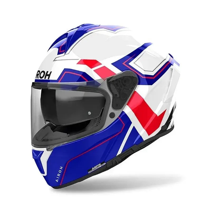 Casco Airoh Spark Azul Rojo