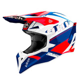 Casco Airoh Wraaap Feel Azul Rojo