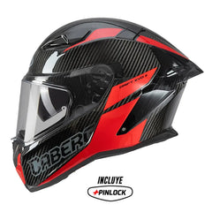 Casco Caberg Drift Evo Carbón Nova ll Rojo 1