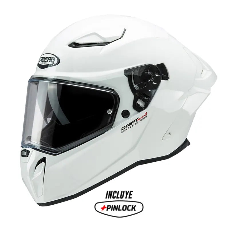 Casco Caberg Drift Evo Carbón ll Blanco