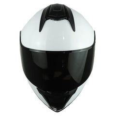 Casco Edge Boston Solido Blanco 2