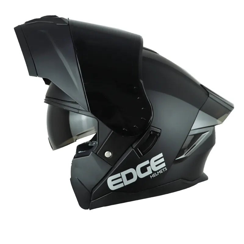 Casco Edge Boston Solido Negro
