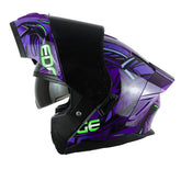 Casco Edge Boston Steelix Morado