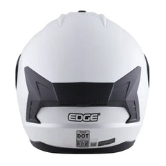 Casco Edge Extreme Solid Blanco 3