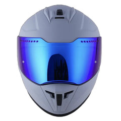 Casco Edge Extreme Solid Gris Azul 2