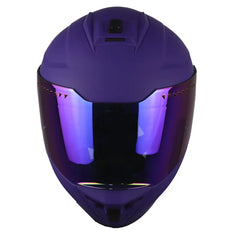 Casco Edge Extreme Solid Morado 2