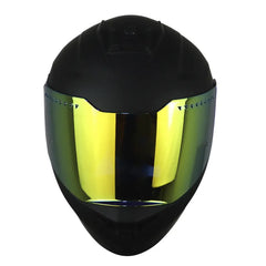 Casco Edge Extreme Solid Negro Dorado 2