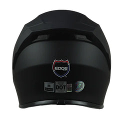 Casco Edge Frankie Solido Negro 3