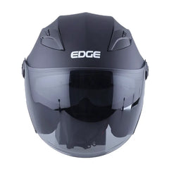 Casco Edge Jaguar Negro Solido 2
