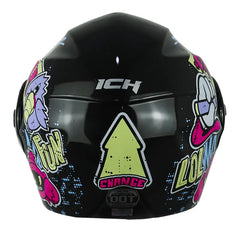 Casco Ich 3110 Kids Change Negro Fucsia 3