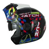 Casco Ich 3110 Kids Eracer Negro Amarillo 1
