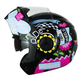 Casco Ich 3110 Kids Shameless Negro Amarillo 1