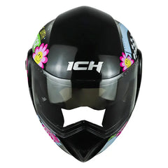 Casco Ich 3110 Kids Shameless Negro Amarillo 2