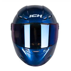 Casco Ich 501sp Solid Camaleón Azul Visor Azul 3