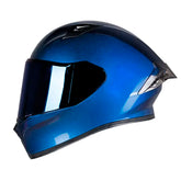 Casco Ich 503 Solid Camaleon Azul Visor Azul