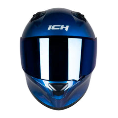 Casco Ich 503 Solid Camaleon Azul Visor Azul 2