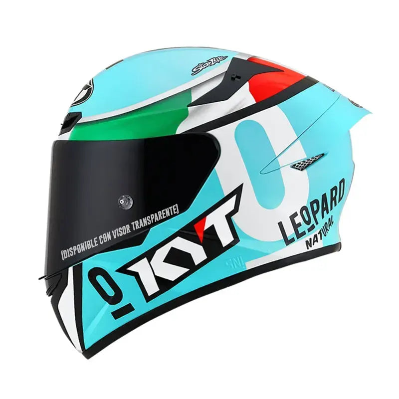 Casco Kyt Tt-Revo Leopard Tricolore