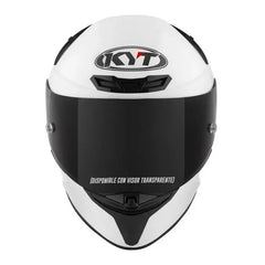 Casco Kyt Tt-Revo Plano Blanco