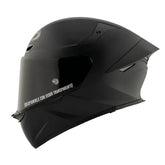 Casco Kyt Tt-Revo Plano Negro vrtr