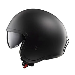 Casco Ls2 Of599 Solid Negro Visor Smoke