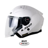 Casco Ls2 Of603 Infinity ll Solid Blanco 11