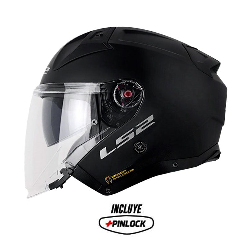 Casco Ls2 Of603 Infinity ll Solid Negro