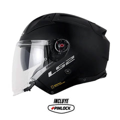 Casco Ls2 Of603 Infinity ll Solid Negro