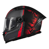 Casco Mt Braker Sv Charm B5 Negro Rojo