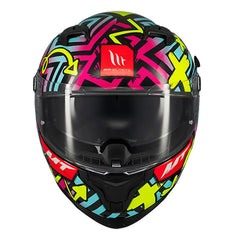 Casco Mt Braker Sv Crazy Teddy B7 Negro Azul 2