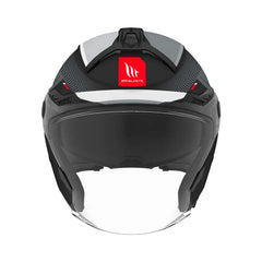 Casco Mt Cosmo Sv Silence B2 Blanco Gris 2