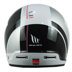 Casco Mt Jarama Sv Cargo A5 Blanco Gris 3