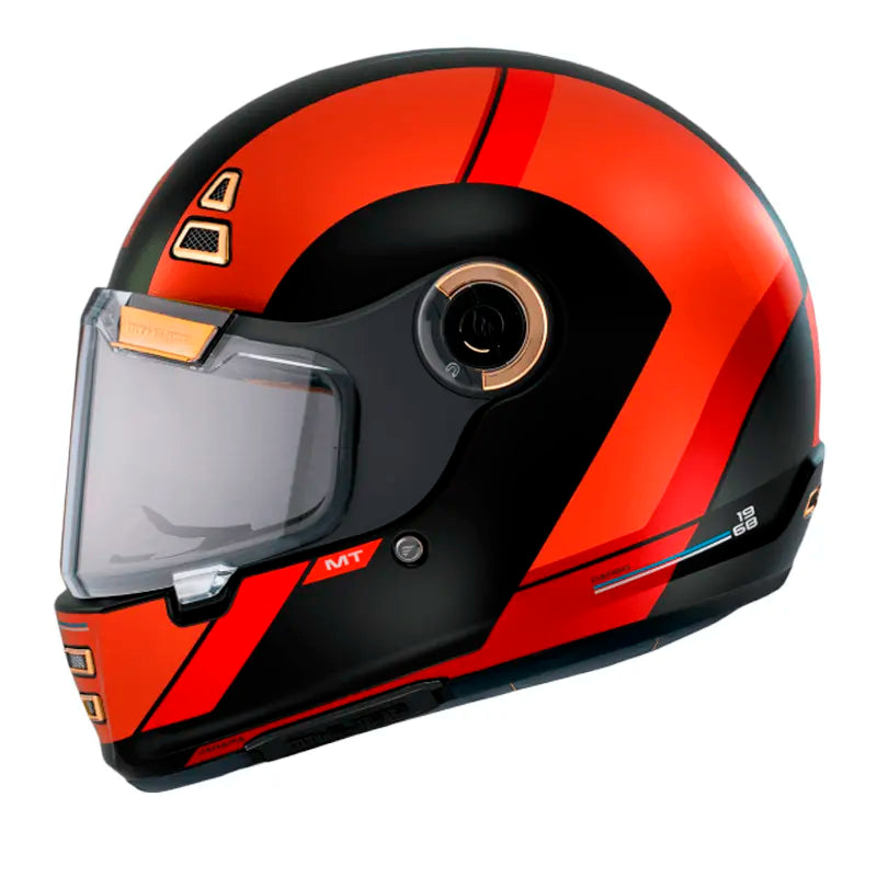 Casco Mt Jarama Sv Cargo B5 Rojo Negro