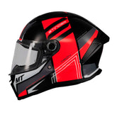 Casco Mt Stinger 2 Tron B15 Negro Rojo