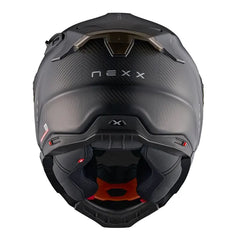 Casco Nexx Wst3 Carbon Zero Pro Negro Visor Iridium Dorado 2