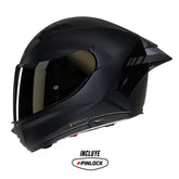 Casco Nolan N60-6 Sport Aureo_ (331) Negro Dorado Visor Iridium Dorado