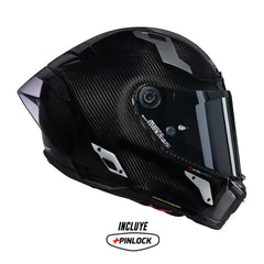 Casco Nolan X-804 Rs Ultra Carbon Argento Negro Silver 2