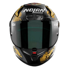 Casco Nolan X-804 Ultra Carbon Checa Dorado 2