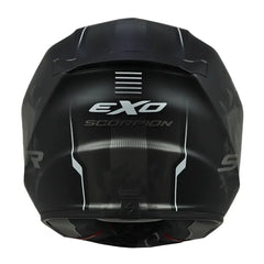 Casco Scorpion Exo-391 Ava Negro Silver 3