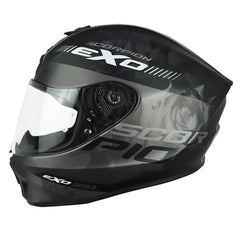 Casco Scorpion Exo-391 Ava Negro Silver