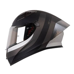Casco Shaft 526sp Evo Narkan Gris Visor Iridium Silver