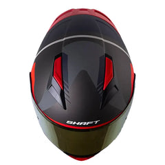 Casco Shaft 582Sp Acenes Gris Oscuro Visor Iridium Rojo 2