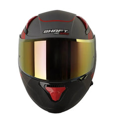 Casco Shaft Pro 612Dv Evo Aura Gris Rojo Visor Iridium Rojo 2
