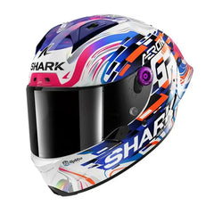 Casco Shark- Aeron Gp Zarco Morado Azul 1